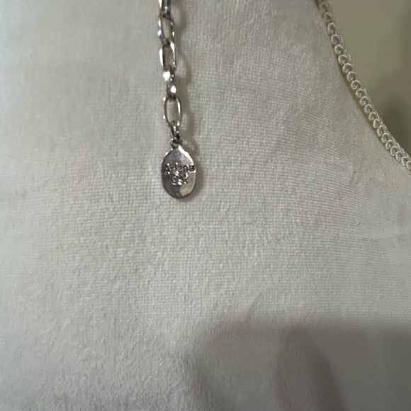 Free People marked Ariano Ost blue flowers with bead fringe 6 charms fairycore - Picture 6 of 9